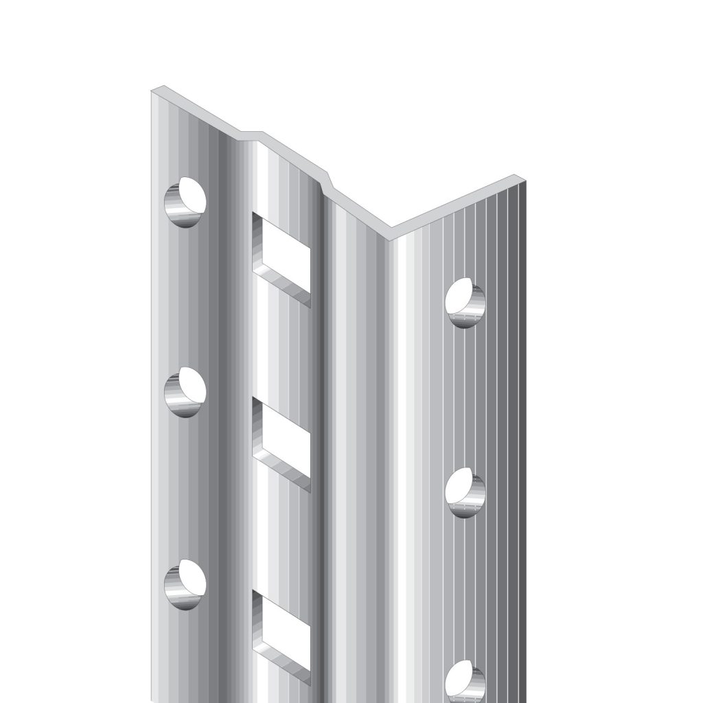 WPSS deluxe industrial shelving angle post
