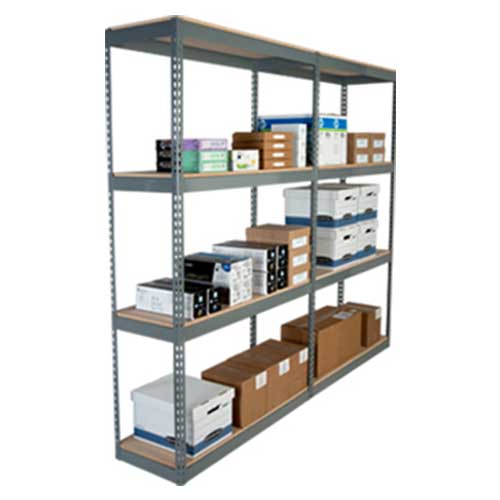 WPSS RiveTier boltess shelving double rivet beams